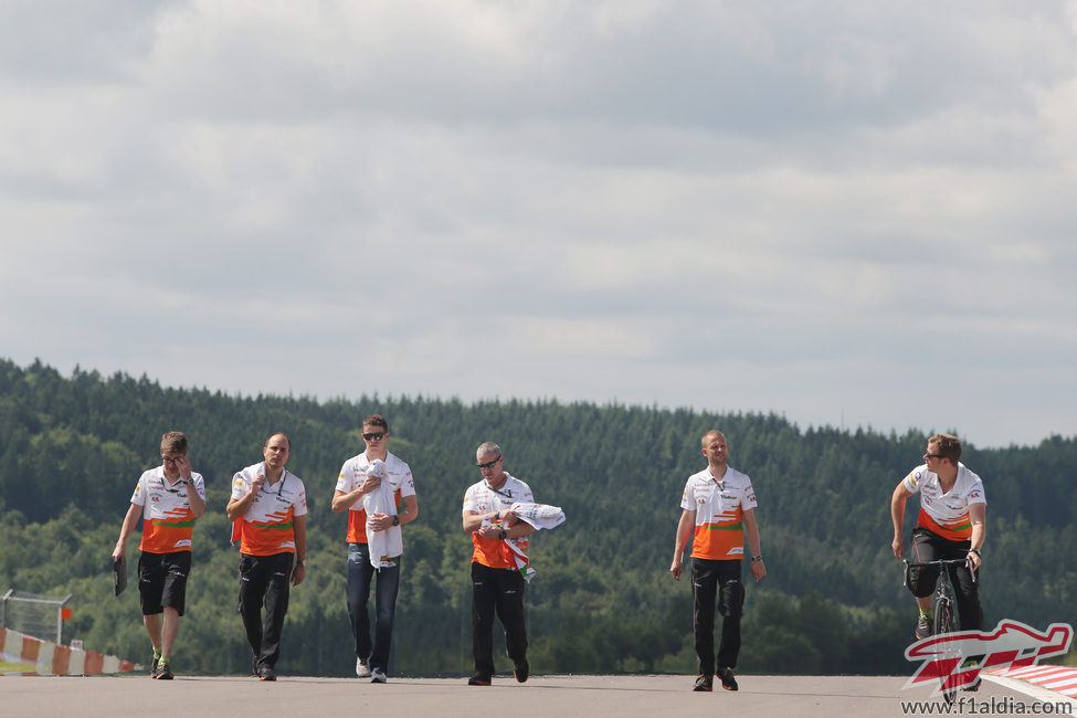 Vuelta a Nürburgring con el equipo Force India