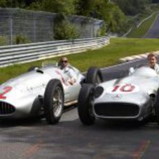 Lewis Hamilton y Nico Rosberg en Nordschleife