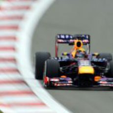 Mark Webber disfruta pilotando en Nürburgring