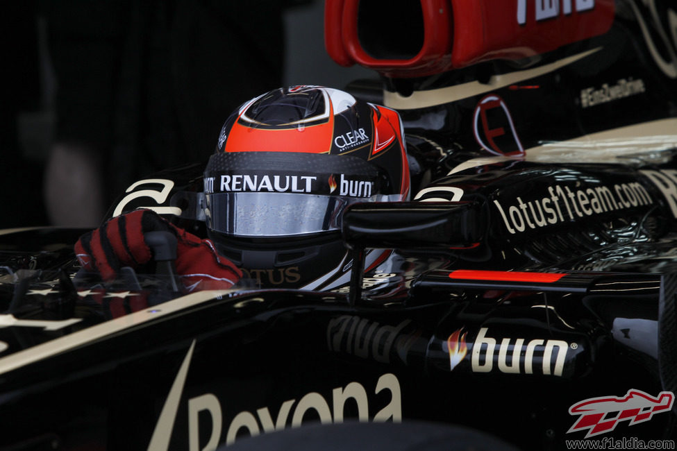 Kimi Räikkönen sale para afrontar la clasificación