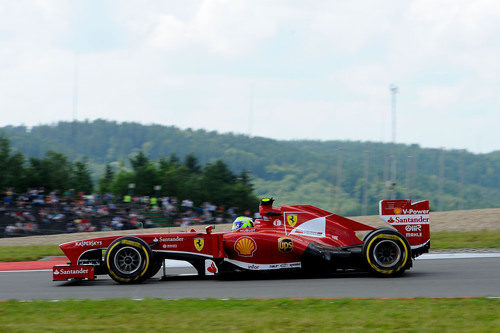 Felipe Massa estuvo fuerte en clasificación