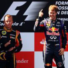 Räikkönen y Vettel, ganadores en Alemania