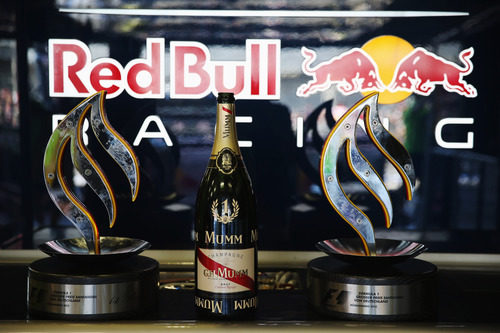 Trofeos del equipo Red Bull en Alemania