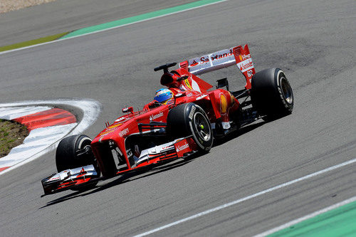 Fernando Alonso rozó el podio en Nürburgring