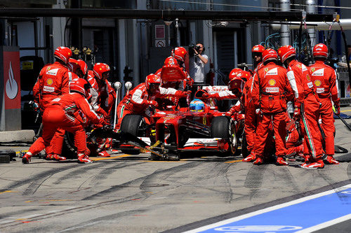 Parada para Fernando Alonso