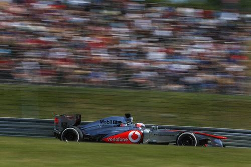 Jenson Button terminó quinto en Alemania