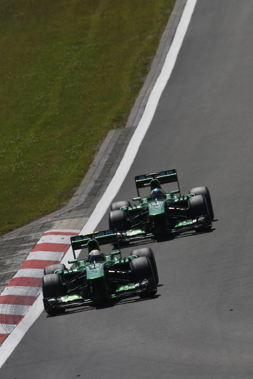 Giedo van der Garde y Charles Pic ganaron a Marussia