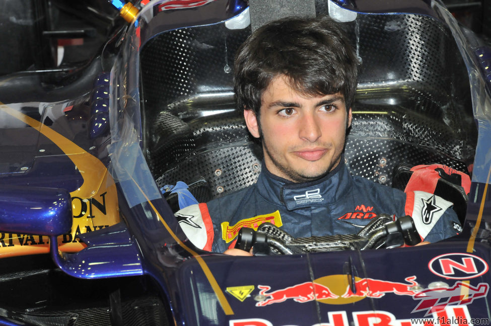 Carlos Sainz, joven promesa de Red Bull