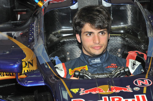 Carlos Sainz, joven promesa de Red Bull