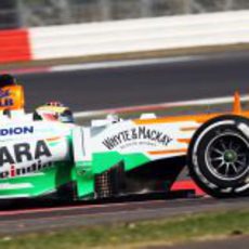 James Calado, con Force India, en los 'rookie test'