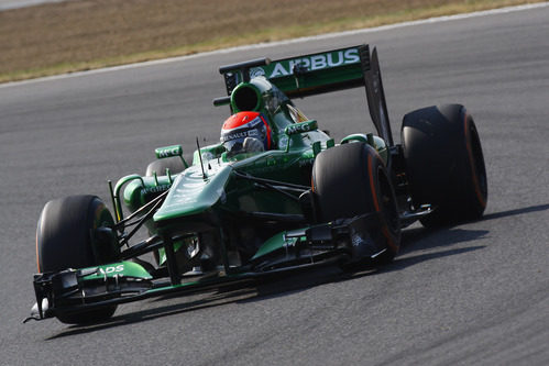 Alexander Rossi rueda por segunda vez con el CT03