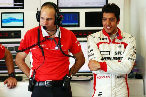 Rodolfo González posa en Silverstone