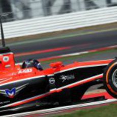 Rodolfo González en Silverstone con Marussia