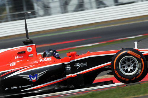 Rodolfo González en Silverstone con Marussia