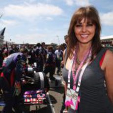 Carol Vordermann en Silverstone