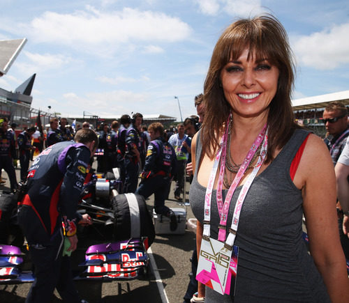 Carol Vordermann en Silverstone