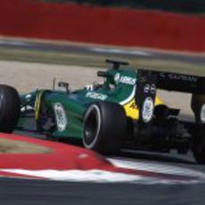 Parte trasera del CT03 de van der Garde