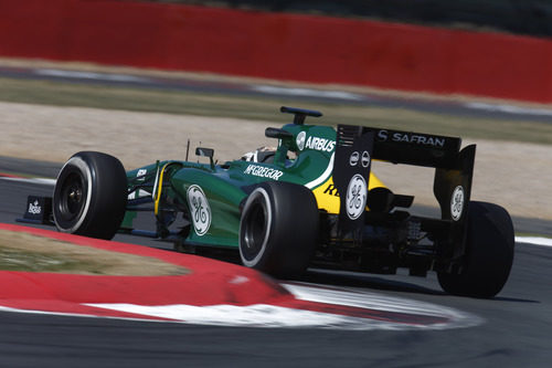 Parte trasera del CT03 de van der Garde