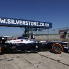 Susie Wolff sale del box de Williams