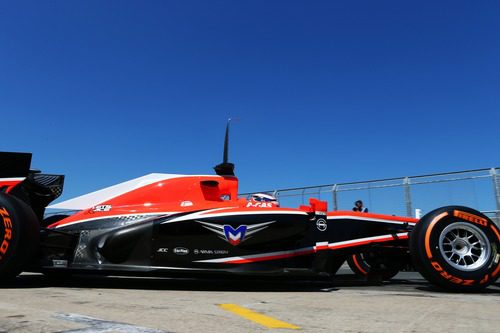 Jules Bianchi en los tests de jóvenes pilotos