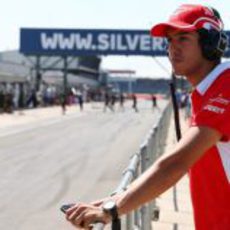 Rodolfo González en Silverstone con Marussia