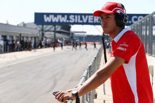 Rodolfo González en Silverstone con Marussia