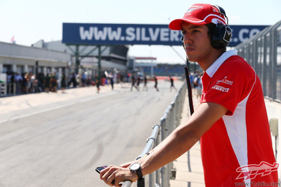 Rodolfo González en Silverstone con Marussia