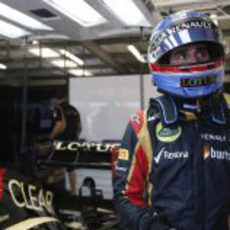 Nicolas Prost en el puesto de Kimi Räikkonen