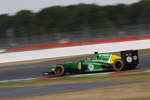 Jóvenes pilotos en Silverstone