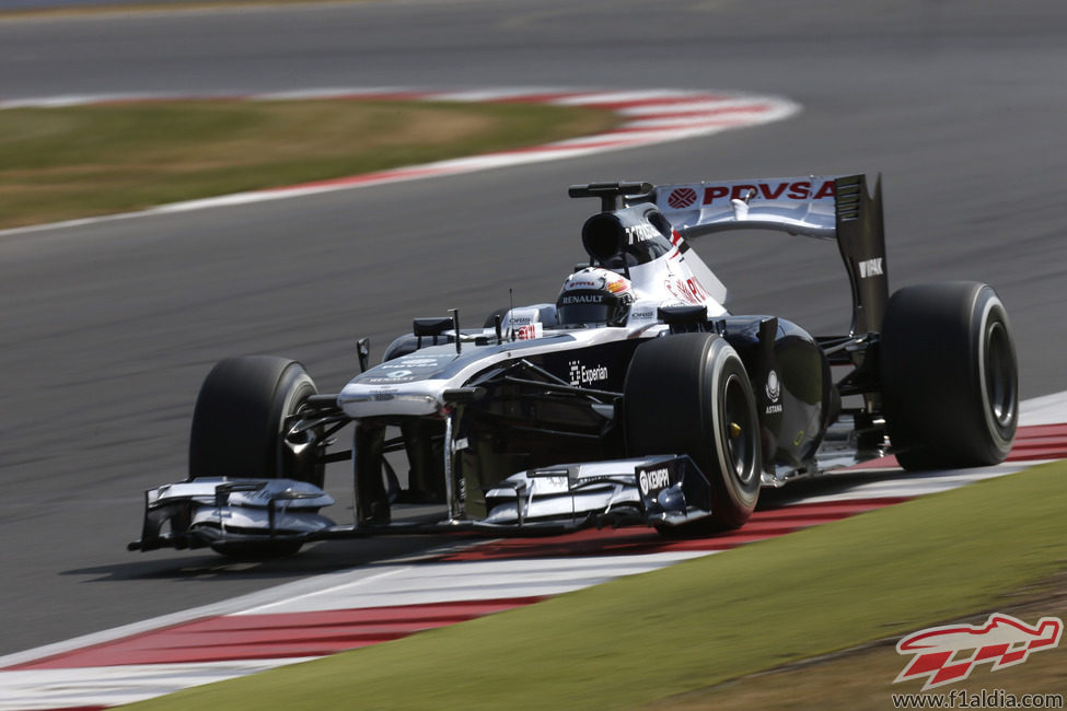 Dani Juncadella rueda en su segundo día