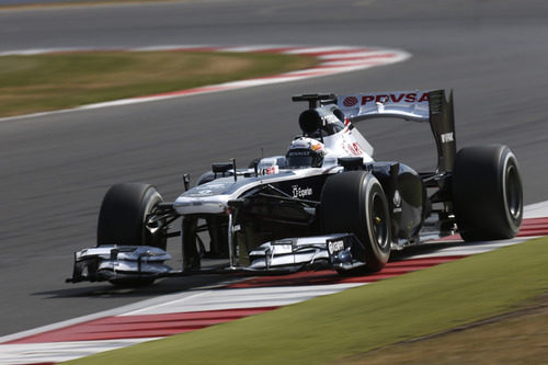 Dani Juncadella rueda en su segundo día