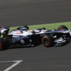 Pastor Maldonado acudió a Silverstone