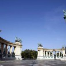 Plaza de los Héroes en Budapest