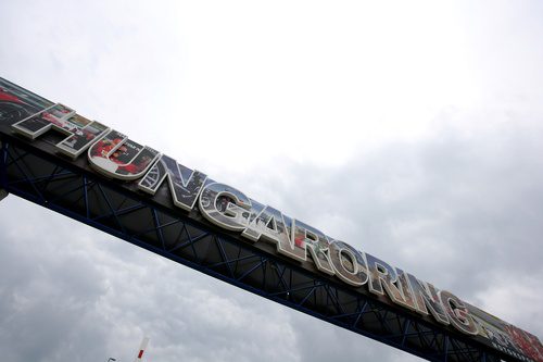 Cartel de entrada a Hungaroring