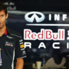 Mark Webber en Hungaroring