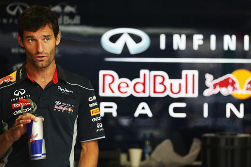 Mark Webber en Hungaroring