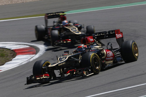 Kimi Räikkönen terminó segundo en Alemania