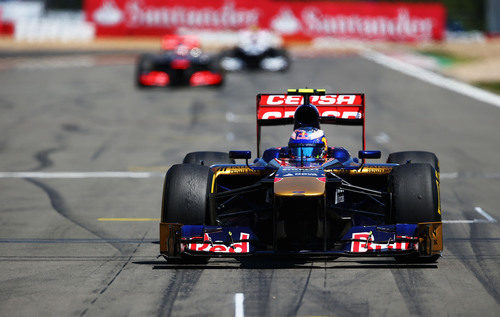 Daniel Ricciardo perdió ritmo y no puntuó en Alemania