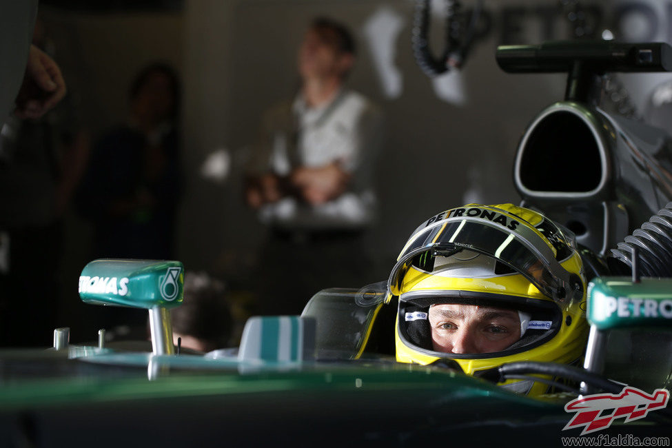 Nico Rosberg, a punto de volver a pista
