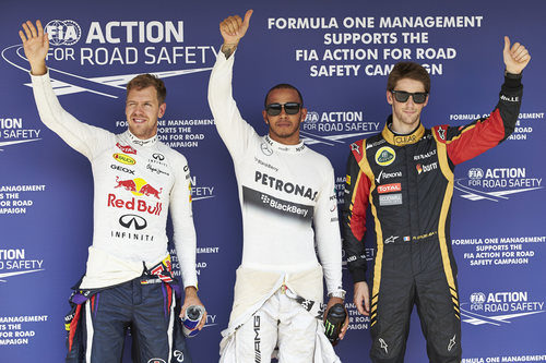 Vettel, Hamilton y Grosjean, los más rápidos en Hungaroring