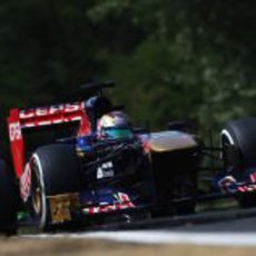 Jean-Eric Vergne cayó en la Q2 de Hungría