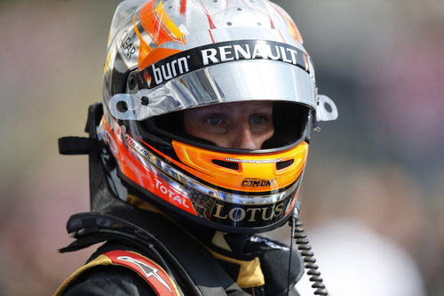 Romain Grosjean tuvo mucho ritmo en Hungría