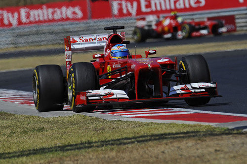 Fernando Alonso acabó quinto en Hungría