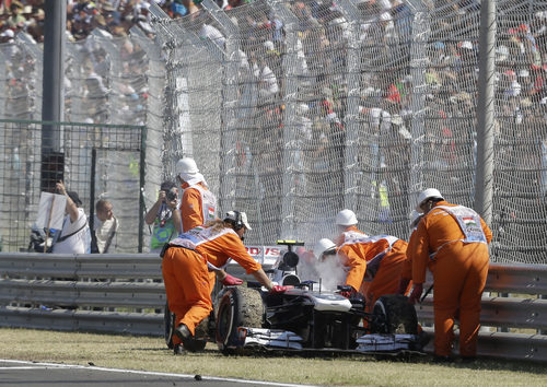 Se acabó la carrera de Valtteri Bottas