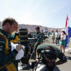 Giedo van der Garde listo para disputar otro GP con su CT03