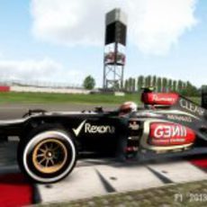 Romain Grosjean en el 'F1 2013'