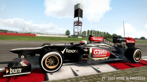 Romain Grosjean en el 'F1 2013'