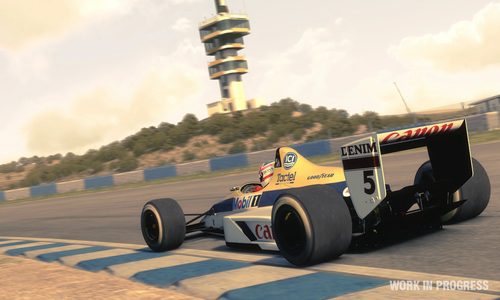 Nigel Mansell en el 'F1 2013'