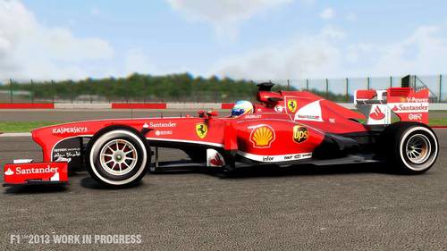 Fernando Alonso y su F138 en 'F1 2013'