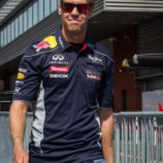 El nuevo look de Sebastian Vettel